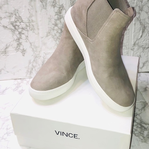 VINCE Newlyn Slip On High Top Sneakers - Picture 4 of 13